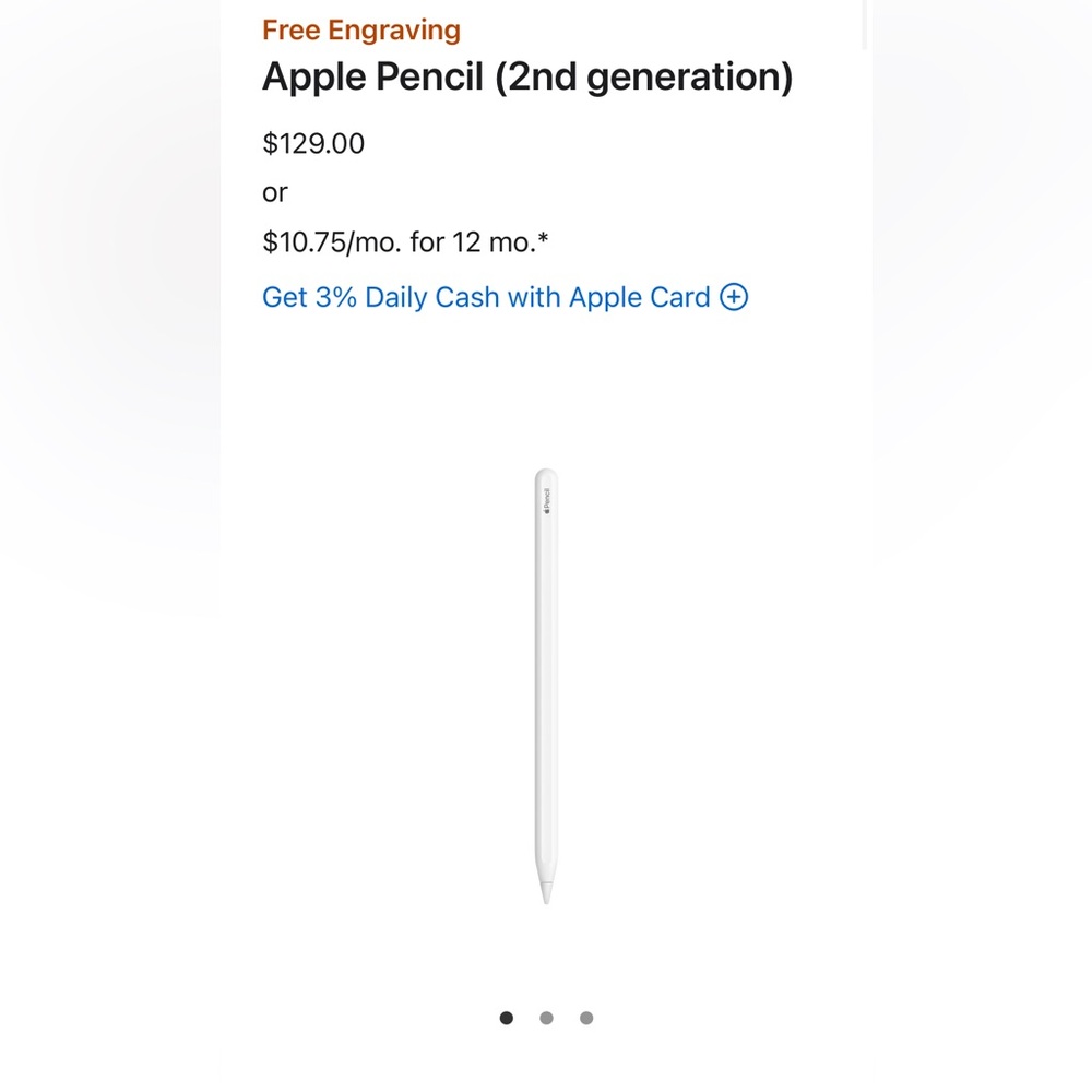 Apple Pencil (2nd gen)